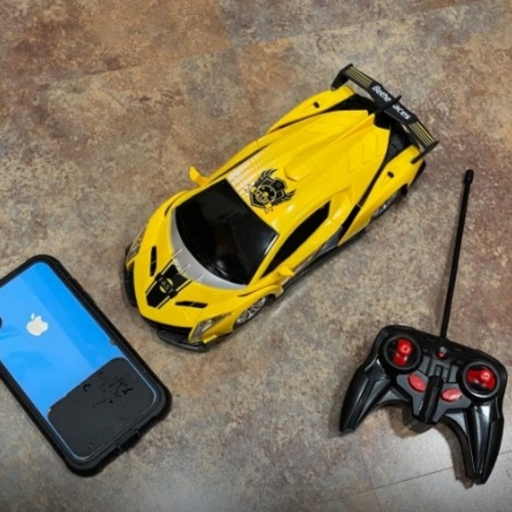 Remote Control Sport Racing Hobby Car with Lights - Picture 6 of 11